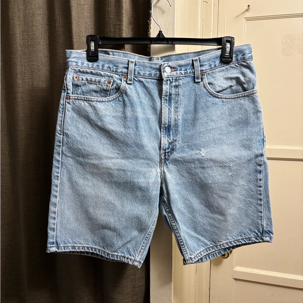 Levi's Light Blue Jean Shorts for Men